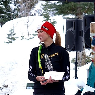 Lucka na Ouray Ice Festivalu